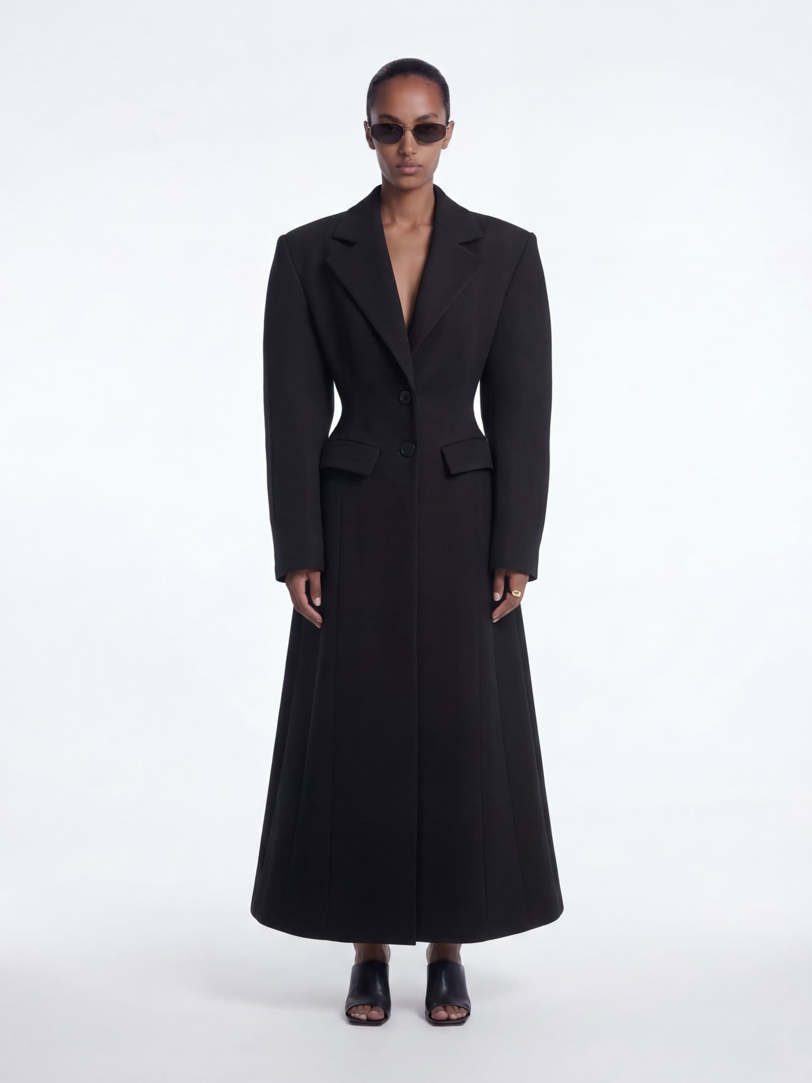 Gia coat, black