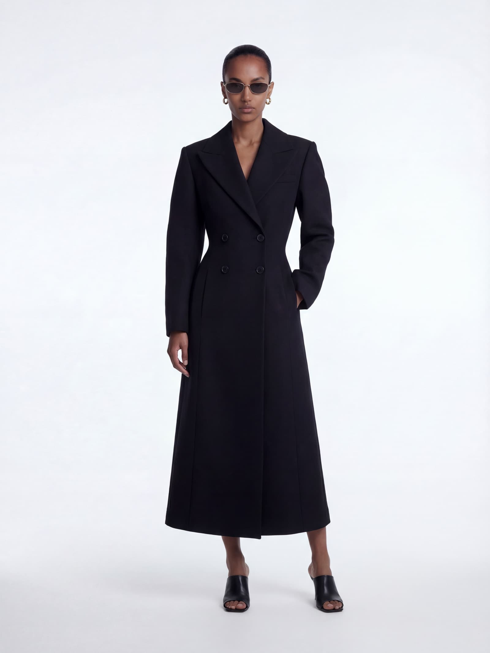 Ada coat, black
