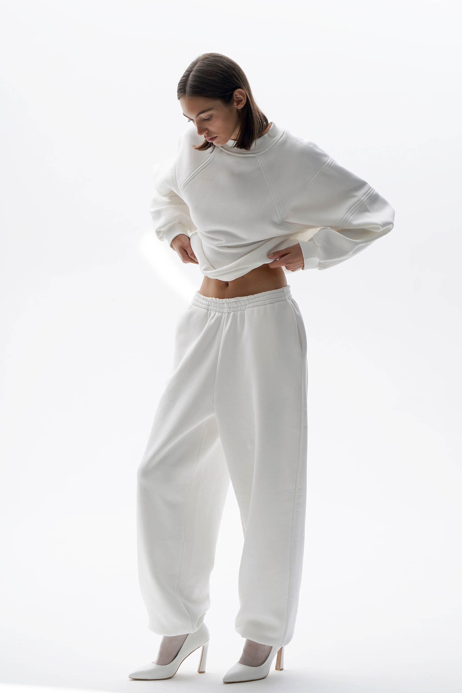 Свитшот Ozi, молочный — фото 4